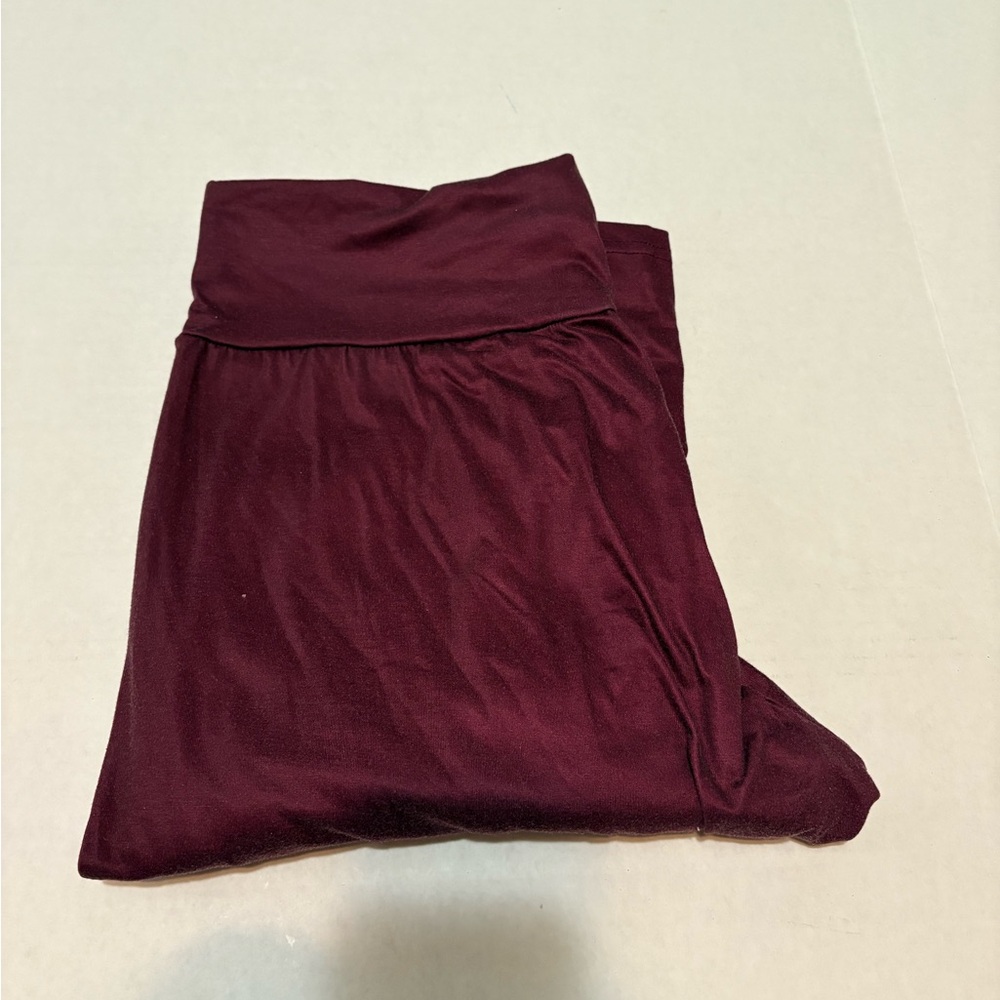 Red bottoms with Wide Waistband and Soft Texture